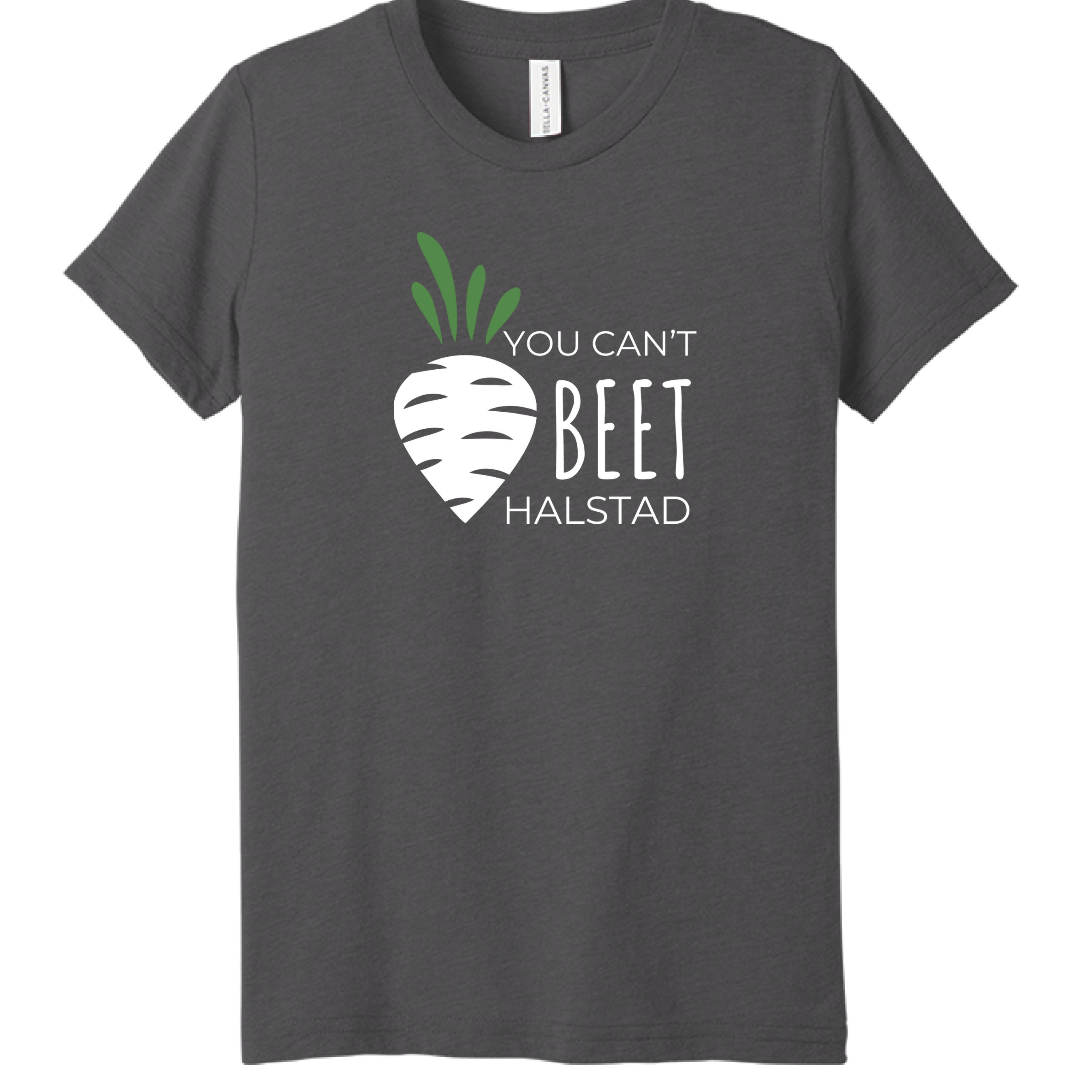 Solid Dark Grey Triblend - FRONT