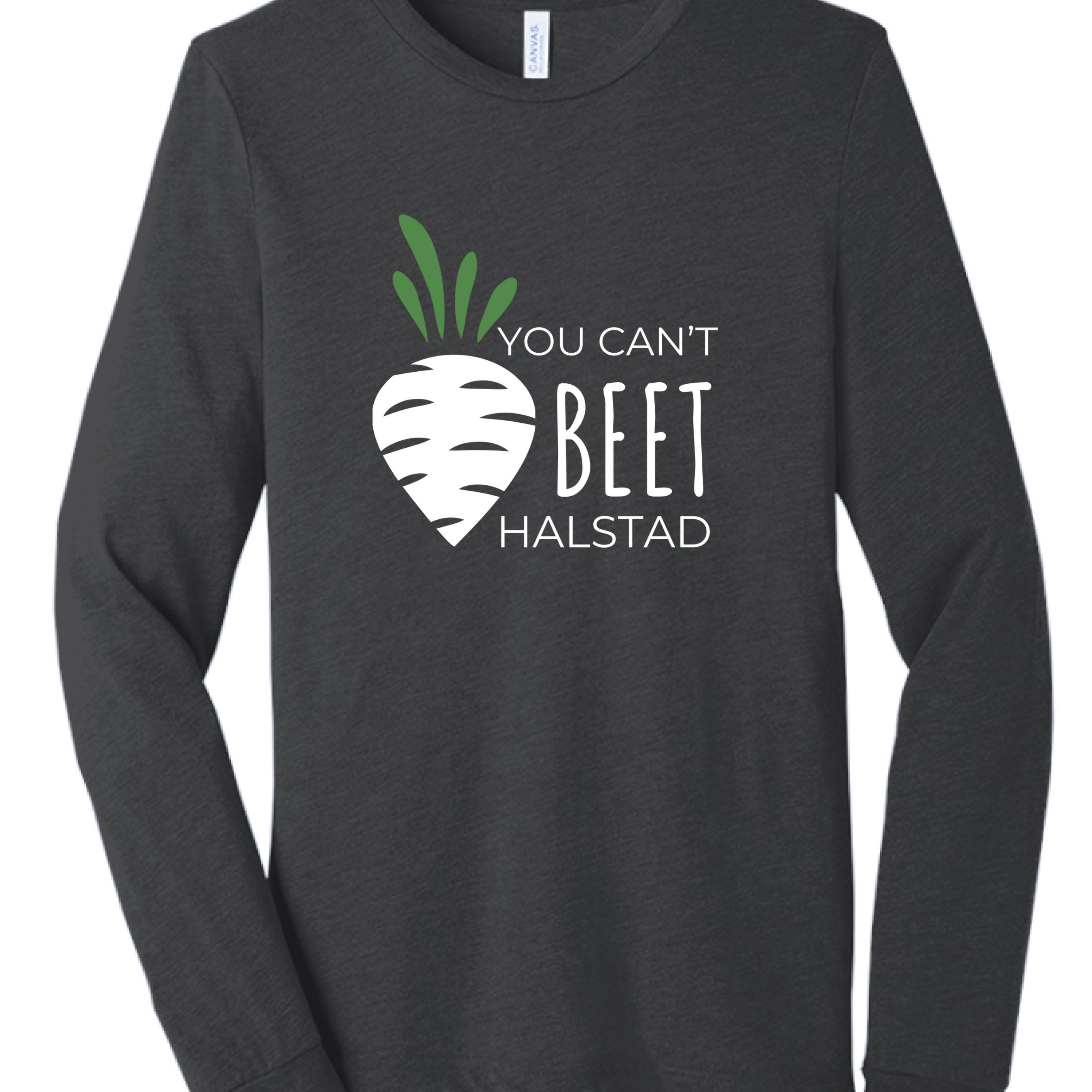 Solid Dark Grey Triblend - FRONT